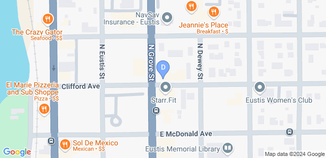 Map to Double R&O Boxing Club